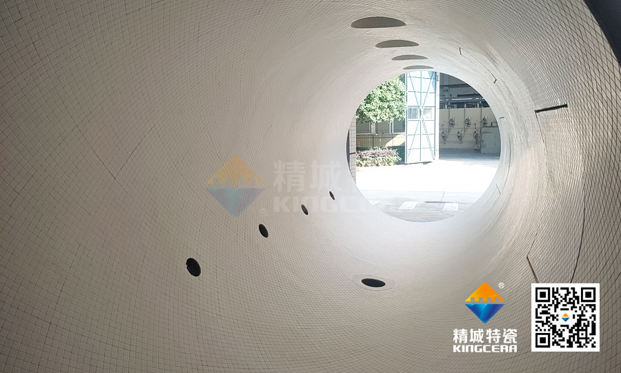 银娱优越会特瓷管道耐磨陶瓷装置