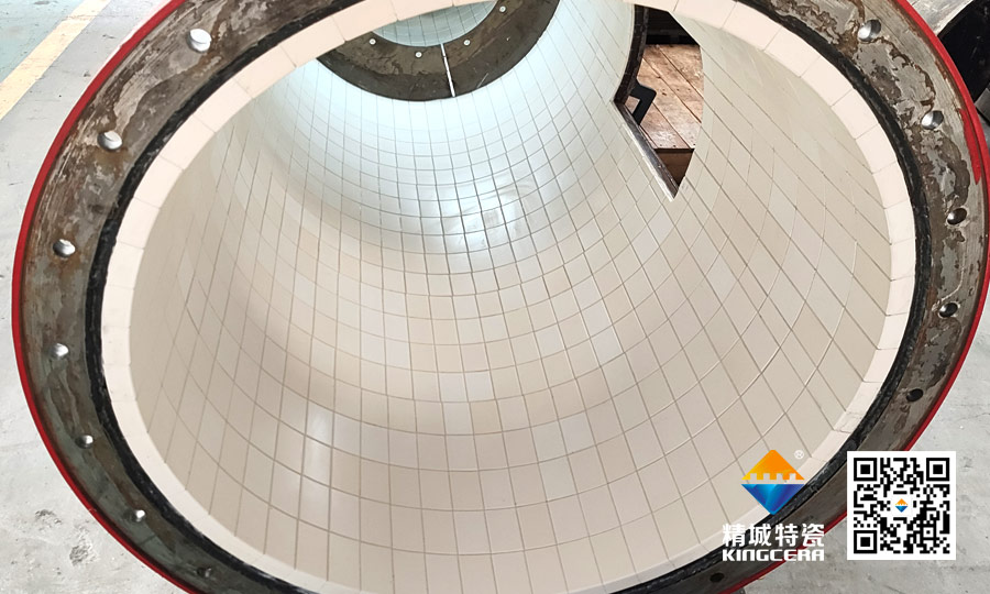 银娱优越会特瓷管道耐磨陶瓷装置