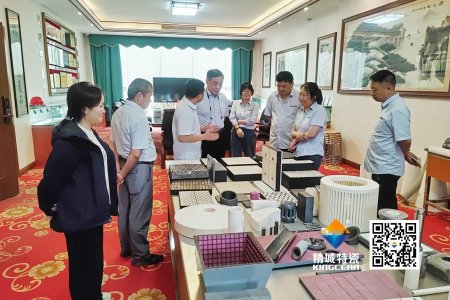 清华大学潘伟教授到访银娱优越会特瓷，，，，共探先进陶瓷生长新机缘