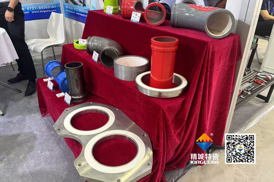 银娱优越会特瓷亮相2025长沙国际工程机械展览会