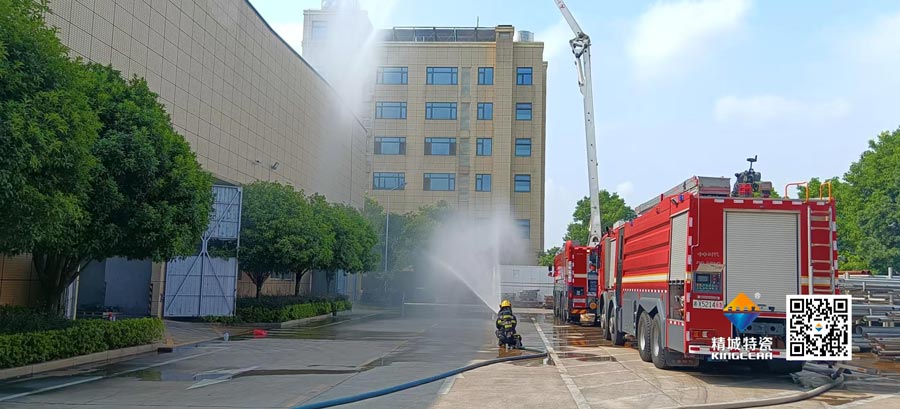银娱优越会起劲配合消防联合演练，，，，，，，共筑清静生产防地