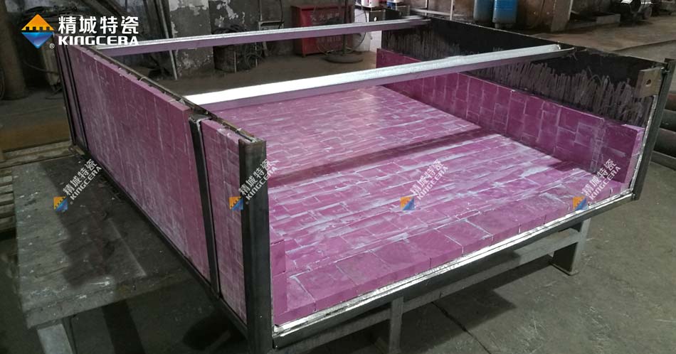 银娱优越会特瓷水泥立磨溜槽衬板厂家定制